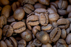 Preview Wallpaper Coffee, Coffee Beans, Macro Wallpaper