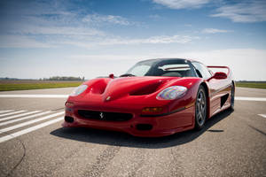 Preview Wallpaper Ferrari, F50, 1995, Red Wallpaper