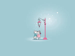 Preview Wallpaper Flash, Light, Couple, Date Wallpaper