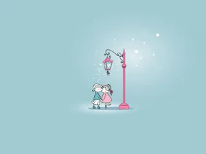 Preview Wallpaper Flash, Light, Couple, Date Wallpaper