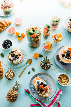 Preview Wallpaper Fruits, Berries, Dessert Wallpaper