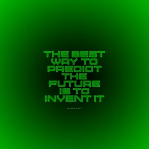 Preview Wallpaper Future, Motivation, Inspiration, Inscription, Green Wallpaper