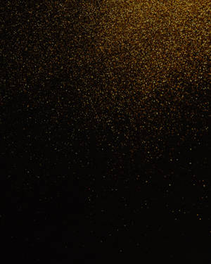 Preview Wallpaper Glitter, Gold, Particles, Dark Wallpaper