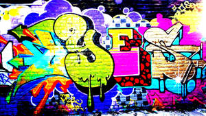 Preview Wallpaper Graffiti, Bright Colors, Multicolors Wallpaper