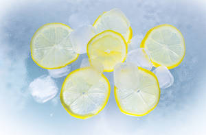 Preview Wallpaper Ice, Lemons, Citrus Wallpaper