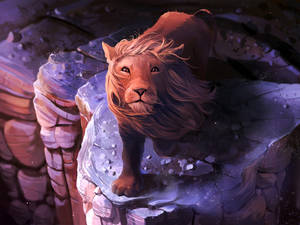 Preview Wallpaper Lion, Art, Mane, King Of Beasts Wallpaper