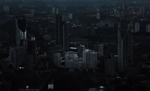 Preview Wallpaper London, United Kingdom, Night City, Skyscrapers Wallpaper