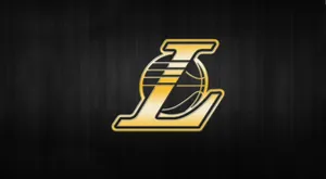 Preview Wallpaper Los Angeles, Lakers, Nba, Logo, Background, Gold Wallpaper