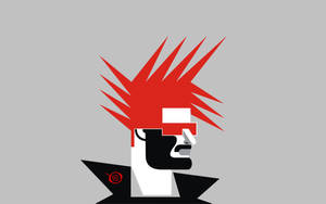 Preview Wallpaper Minimalism, Art, Mohawk, Profile Wallpaper