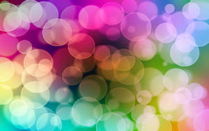 Preview Wallpaper Multicolored, Flashing, Circles, Light Wallpaper