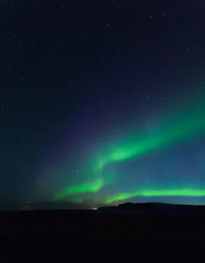 Preview Wallpaper Northern Lights, Aurora, Night, Sky, Dark Wallpaper