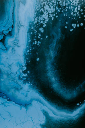 Preview Wallpaper Paint, Liquid, Fluid Art, Stains, Blue, Abstraction, Spots Wallpaper