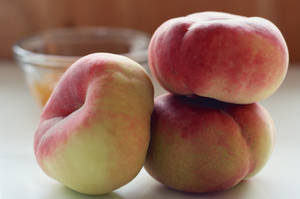 Preview Wallpaper Peaches, Shape, Fruits Wallpaper