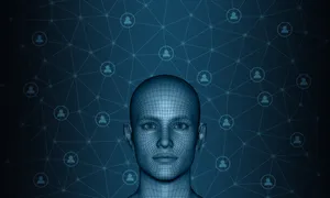 Preview Wallpaper Person, Schemes, Plexus, Technology, Communication Wallpaper