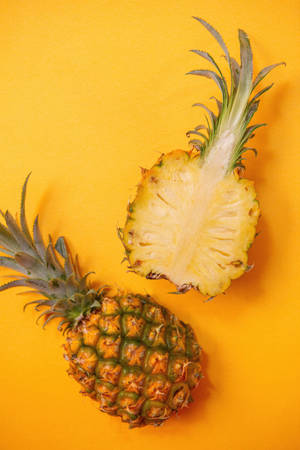 Preview Wallpaper Pineapple, Fruit, Yellow Wallpaper