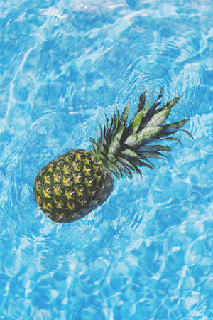 Preview Wallpaper Pineapple, Water, Fruit Wallpaper