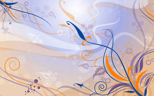 Preview Wallpaper Purple, Orange, Blue, Pattern, Color Wallpaper