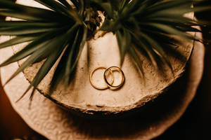 Preview Wallpaper Rings, Gold, Love, Wedding, Romance Wallpaper