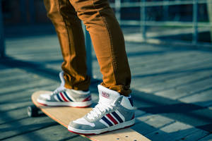 Preview Wallpaper Skateboarding, Adidas Neo, Sneakers Wallpaper