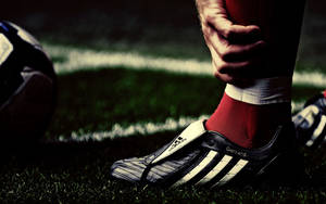 Preview Wallpaper Sneaker, Adidas, Foot, Football Wallpaper