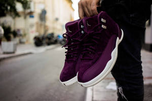 Preview Wallpaper Sneakers, Purple, Sports Wallpaper