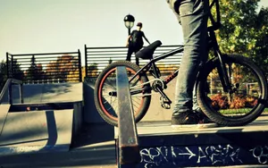 Preview Wallpaper Sports, People, Bmx, Bike Wallpaper
