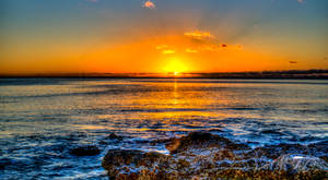 Preview Wallpaper Sunset, Horizon, Sea, Surf, Hawaii, Ocean Wallpaper