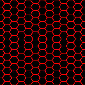 Preview Wallpaper Texture, Hexagons, Net, Red, Black Wallpaper