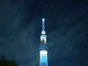 Preview Wallpaper Tower, Skyscraper, Backlight, Illumination, Tokyo Wallpaper