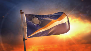 Pride Of Marshall Islands - The National Flag Wallpaper