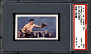 Primo Carnera 1934 Psa Gallaher Ltd Champions Collector Card Wallpaper