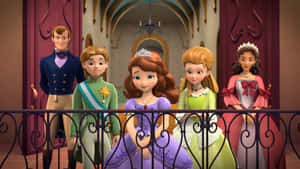 Princess Sofia Reigns In Her Magical Kingdom Wallpaper