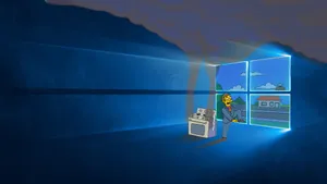 Principal Skinner From The Simpsons Windows 1 Wallpaper