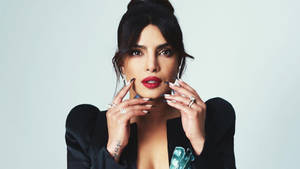 Priyanka Chopra Shocked Face Wallpaper