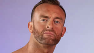 Professional Wrestler Portrait Wallpaper