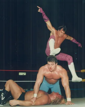 Professional Wrestling Match Action Wallpaper