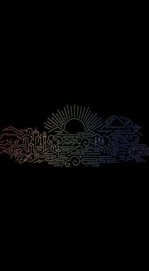 Programming Iphone Symbols Creating Mountain Wallpaper