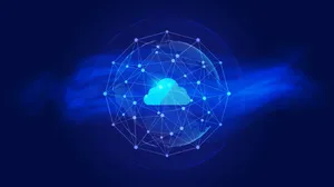 Progressing Towards Cloud Storage Illustration Wallpaper