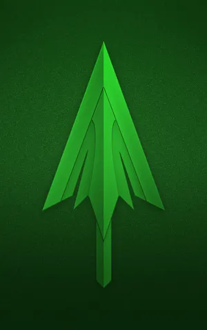 Protect Your Iphone With The Green Arrow Design Wallpaper