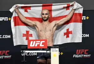 Proud Georgian Giga Chikadze Wallpaper