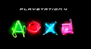 Ps4 Theme Colorful Controller Buttons Wallpaper