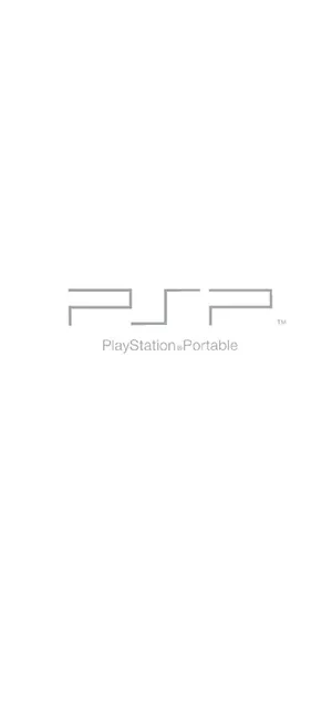 Psp Logo White Aesthetic Portrait Wallpaper