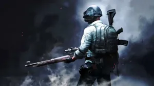 Pubg Full Screen Dark Mist Wallpaper