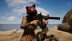 Pubg's Sara With Sniper 1366x768 Wallpaper