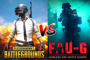 Pubg Versus Fau-g Wallpaper