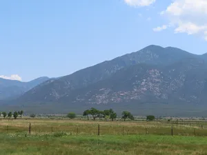 Pueblo Peak Near Taos Pueblo Wallpaper