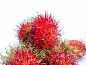 Pulasan Hairy Ripe Fruit Wallpaper