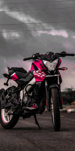 Pulsar 150 Hot Pink Wallpaper