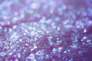 Purple Aesthetic Phone Glitter Wallpaper