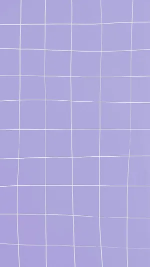 Purple Aesthetic Phone White Grid Wallpaper